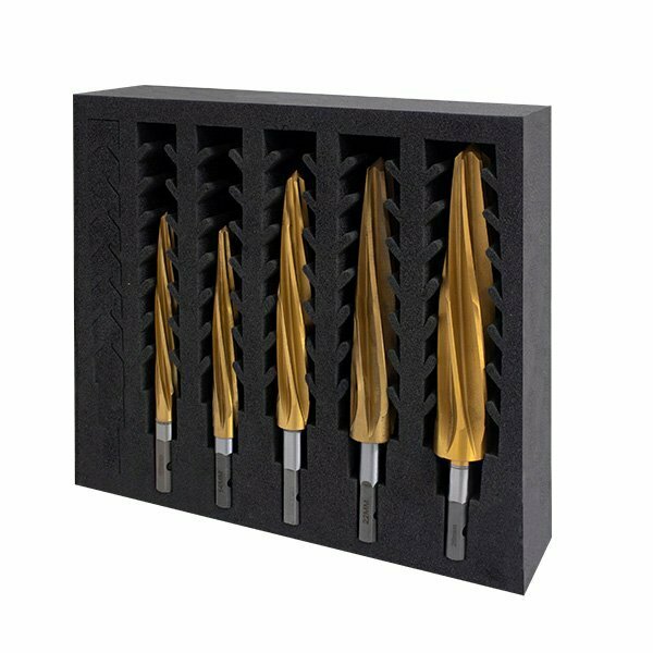 Versadrive HMT Impact Reamer Set, 9/16, 11/16, 13/16, 15/16, 1-1/16 501040-SET7